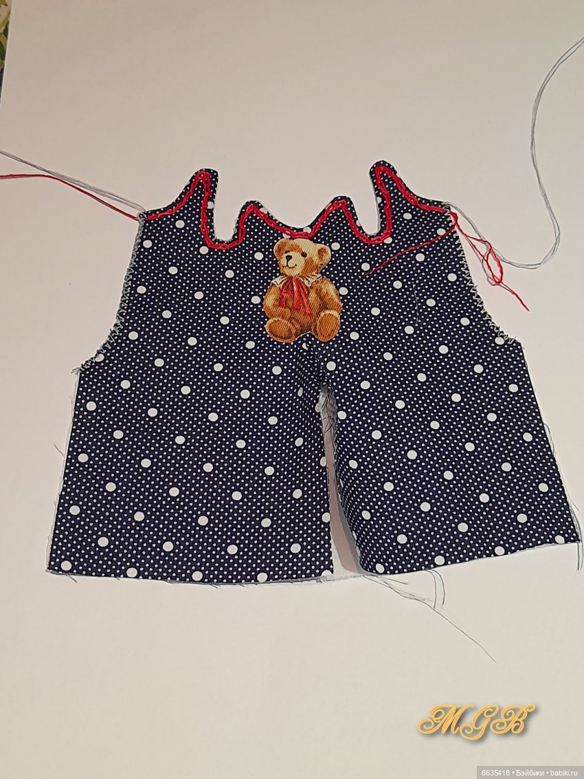 МК «Комбинезончики для кукол Баболи («старые» тела). Вариант второй