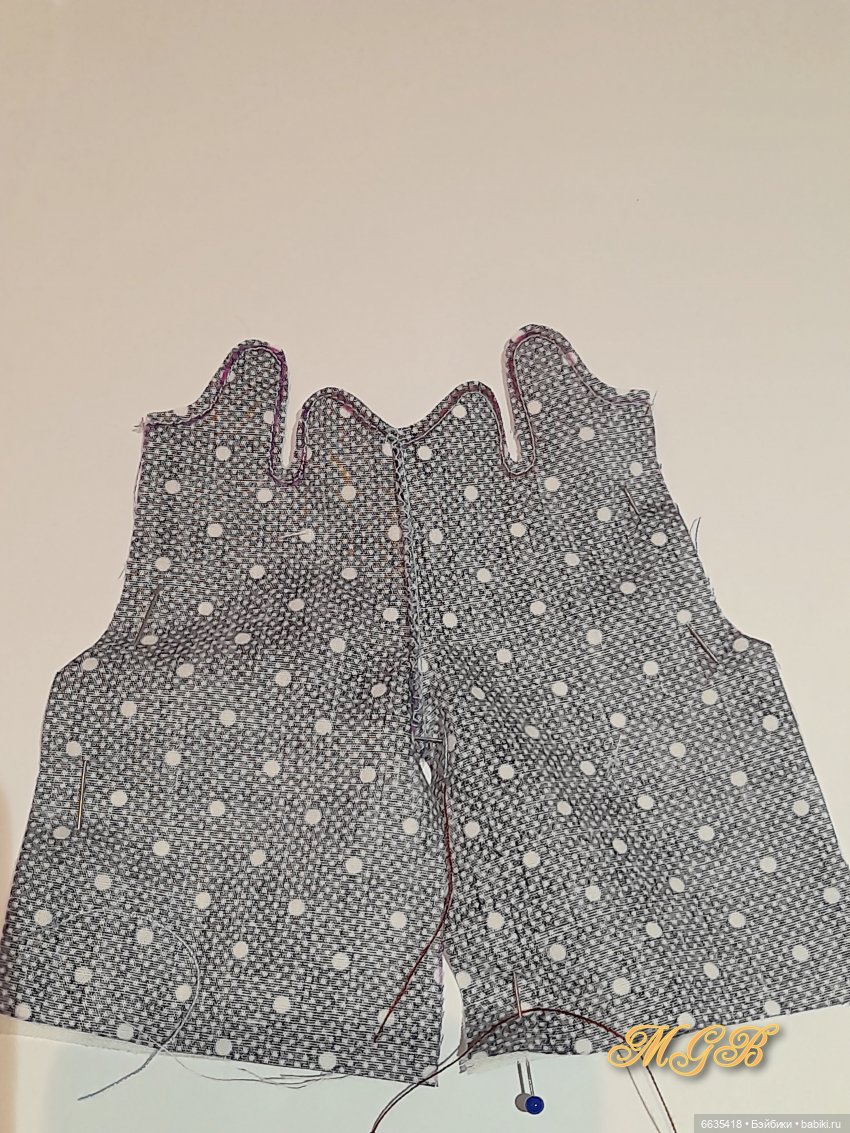 МК «Комбинезончики для кукол Баболи («старые» тела). Вариант второй