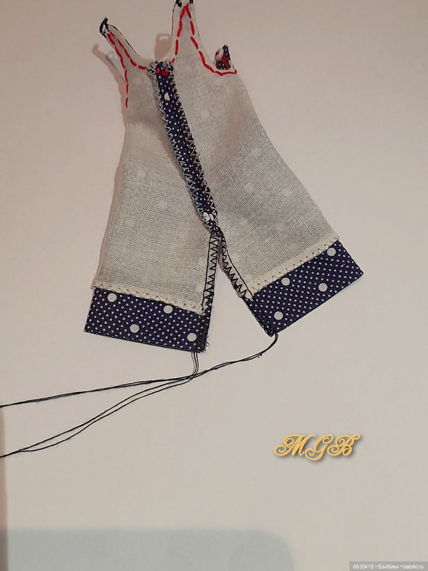 МК «Комбинезончики для кукол Баболи («старые» тела). Вариант второй