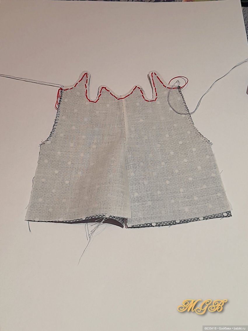 МК «Комбинезончики для кукол Баболи («старые» тела). Вариант второй