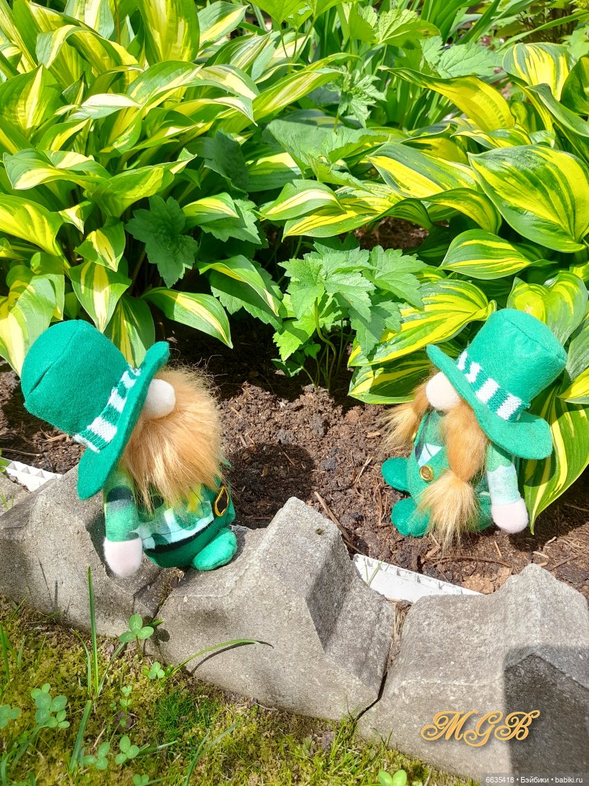 О том, как гуляли лесные гномы в саду (фото 5)