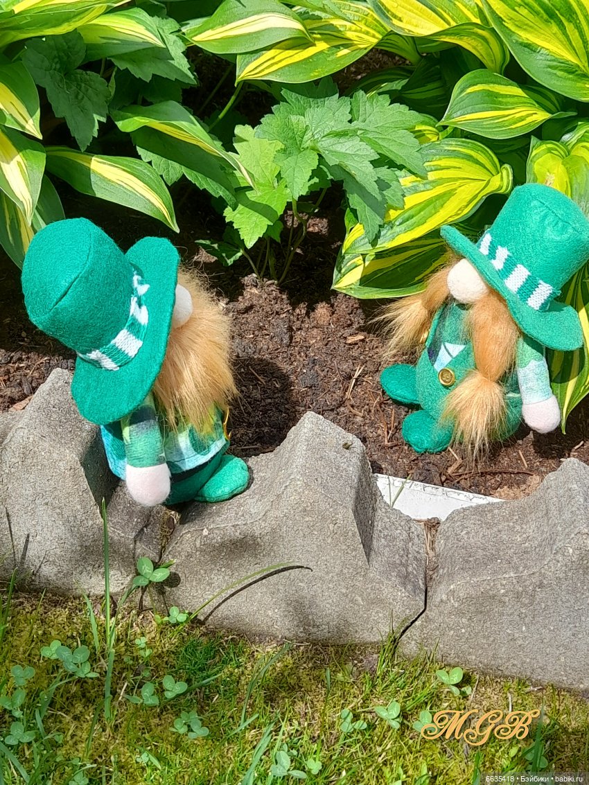 О том, как гуляли лесные гномы в саду (фото 4)