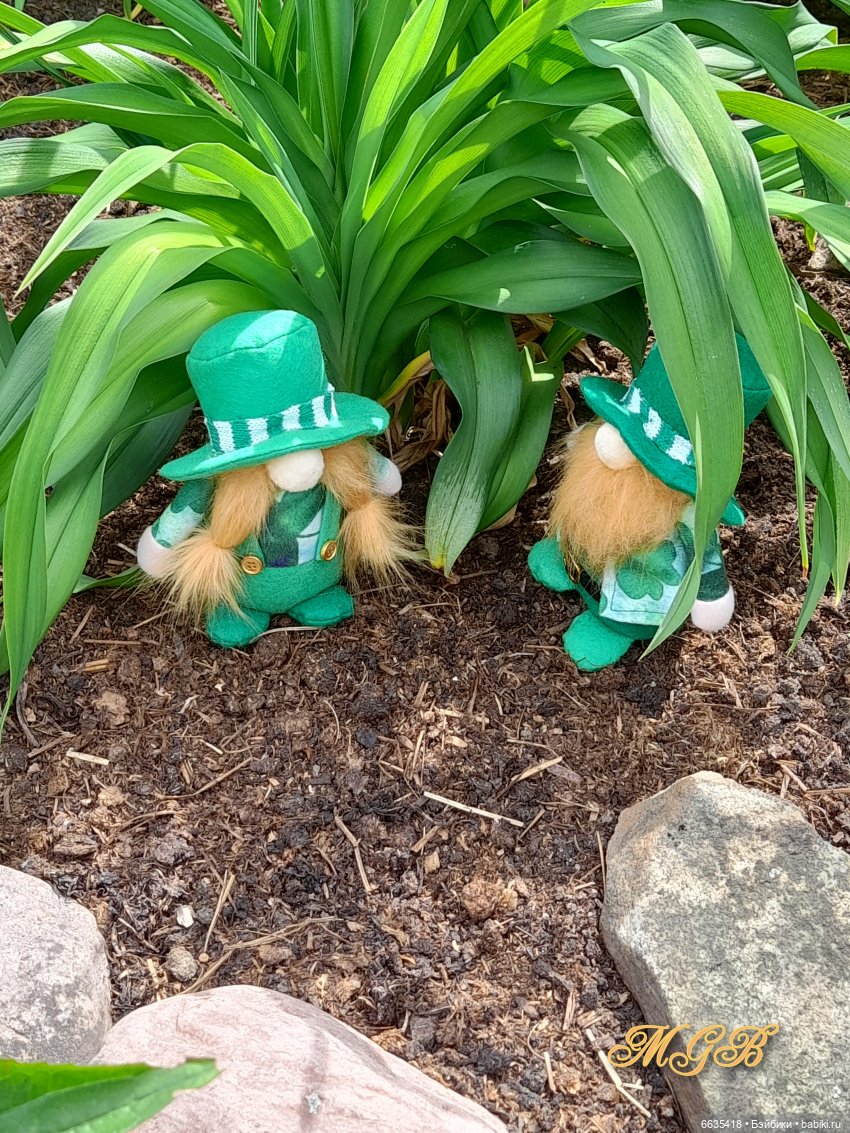 О том, как гуляли лесные гномы в саду (фото 7)