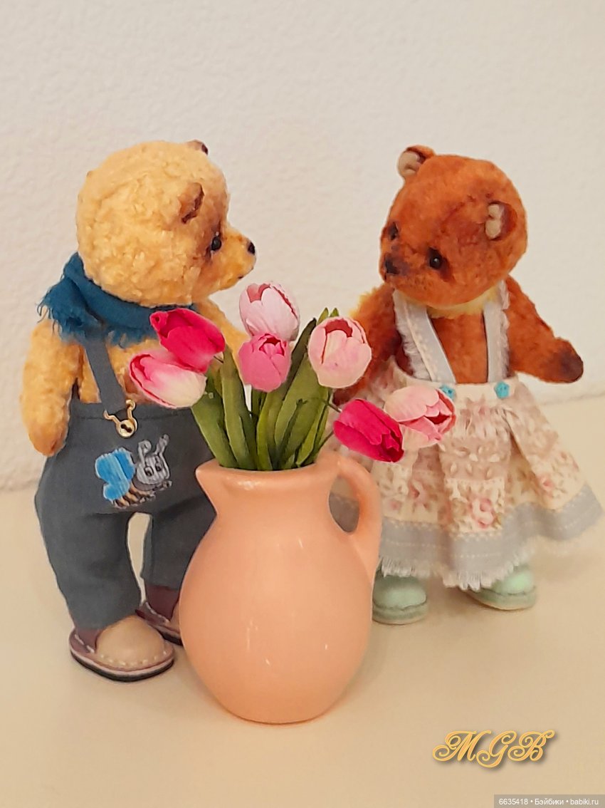 Михай и Маруся — Авторские работы в частных коллекциях: домашние фото кукол и игрушек
