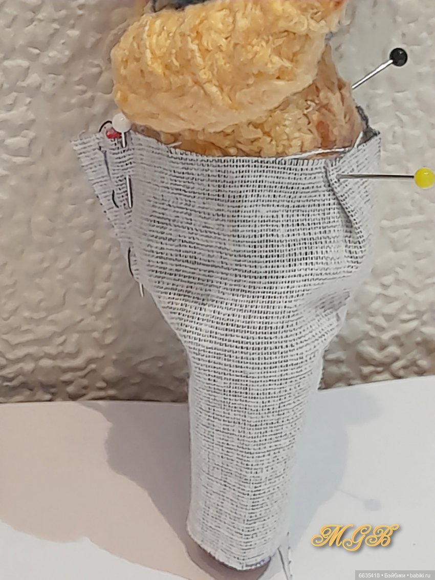 МК «Как сконструировать выкройку штанишек для мишек тедди любого формата»