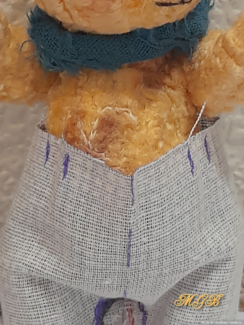 МК «Как сконструировать выкройку штанишек для мишек тедди любого формата»