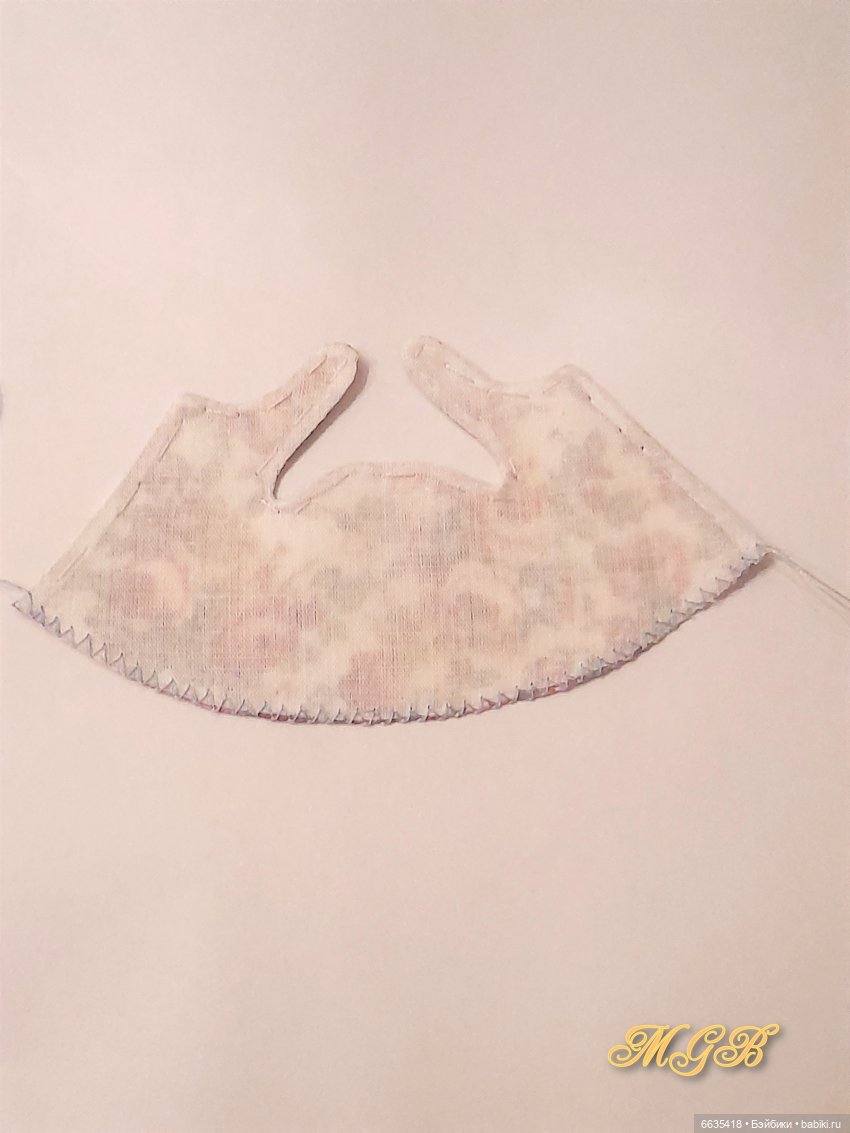 МК «Цельнокроеный сарафанчик для кукол Баболи ростом 13 см»