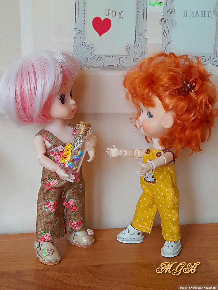 Чем отличаются мои Баболи друг от друга