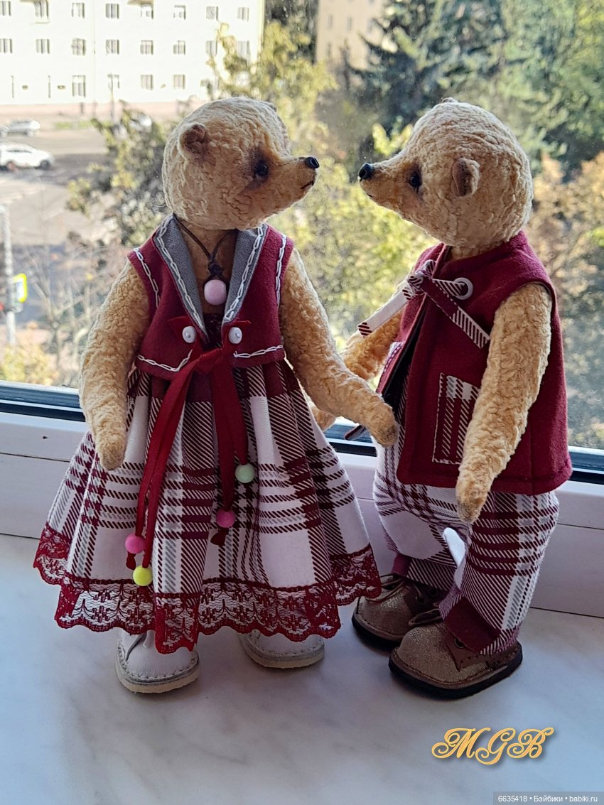 Яша и Глаша – какие они — Домашние фото авторских игрушек: Тедди