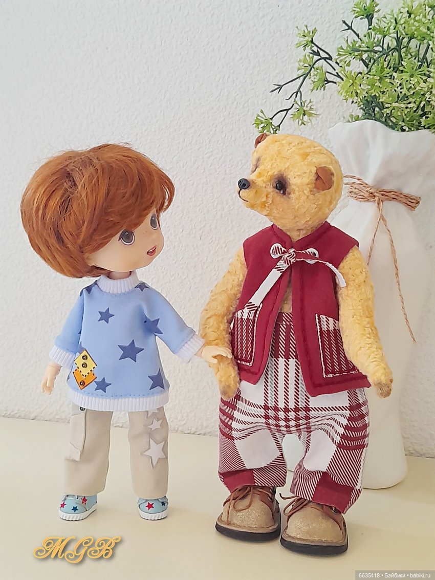 Яша и Глаша – какие они — Домашние фото авторских игрушек: Тедди