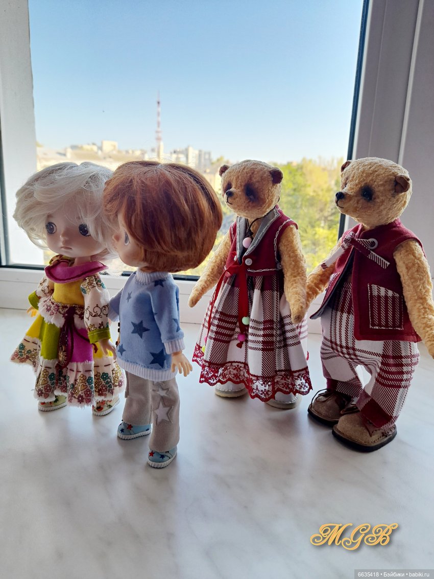 Яша и Глаша – какие они — Домашние фото авторских игрушек: Тедди