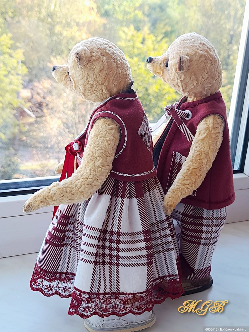 Яша и Глаша – какие они — Домашние фото авторских игрушек: Тедди