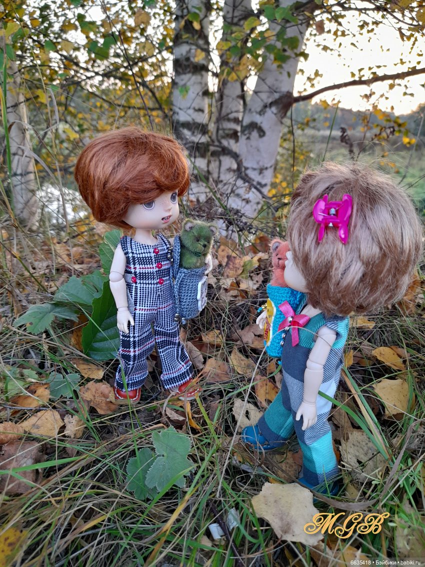 Прогулка в сентябре — Разные шарнирные куклы (не БЖД): редкие