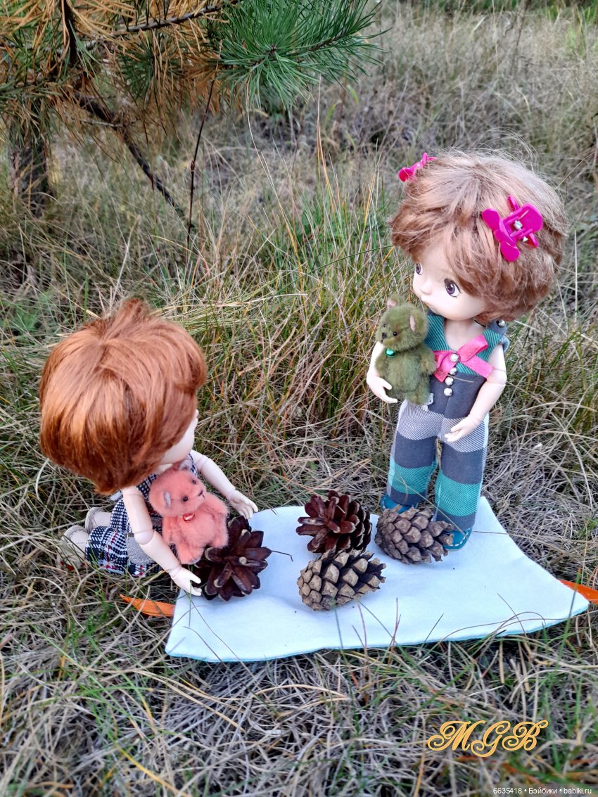 Прогулка в сентябре — Разные шарнирные куклы (не БЖД): редкие