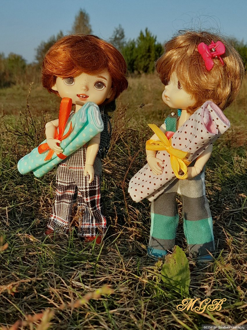 Прогулка в сентябре — Разные шарнирные куклы (не БЖД): редкие