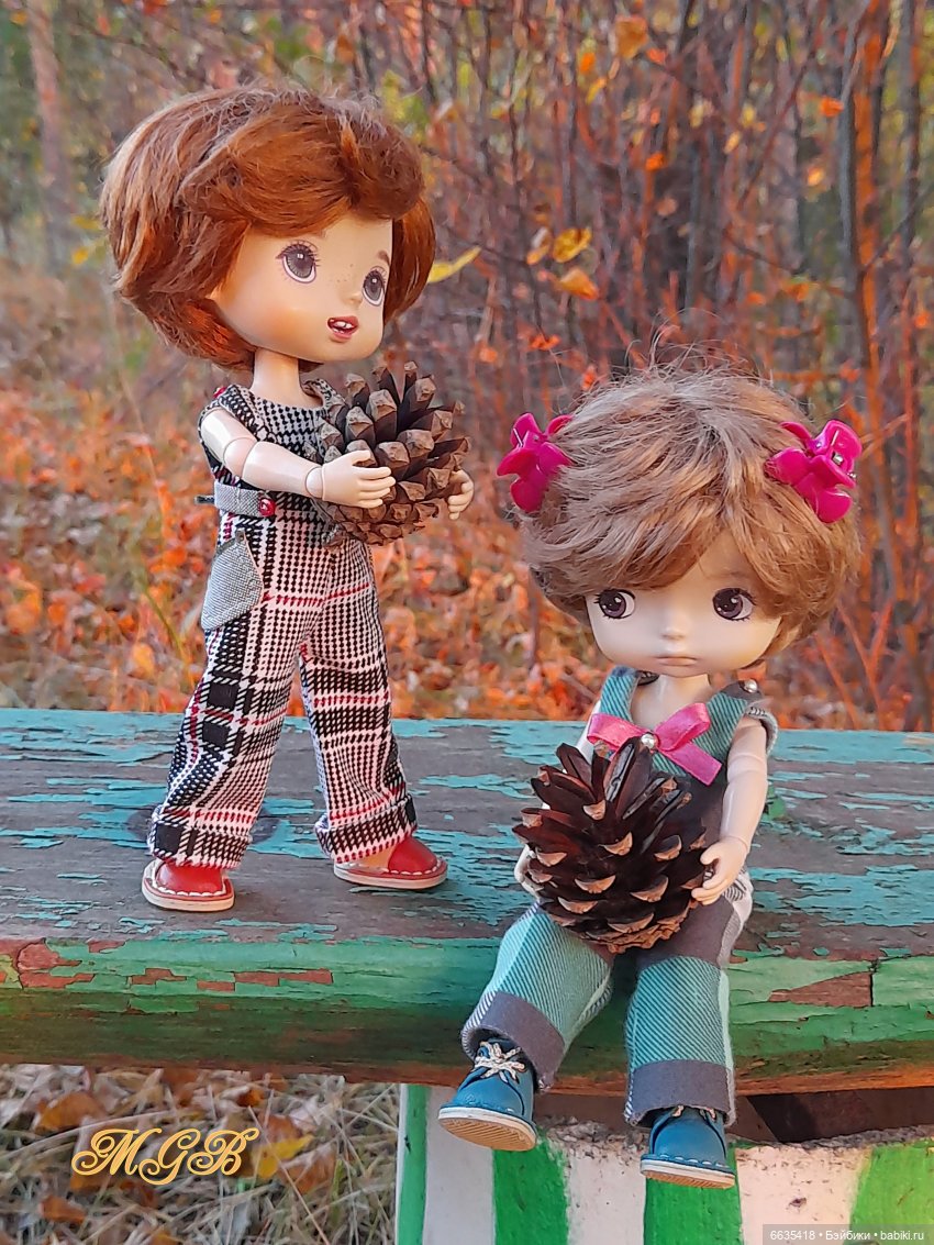 Прогулка в сентябре — Разные шарнирные куклы (не БЖД): редкие