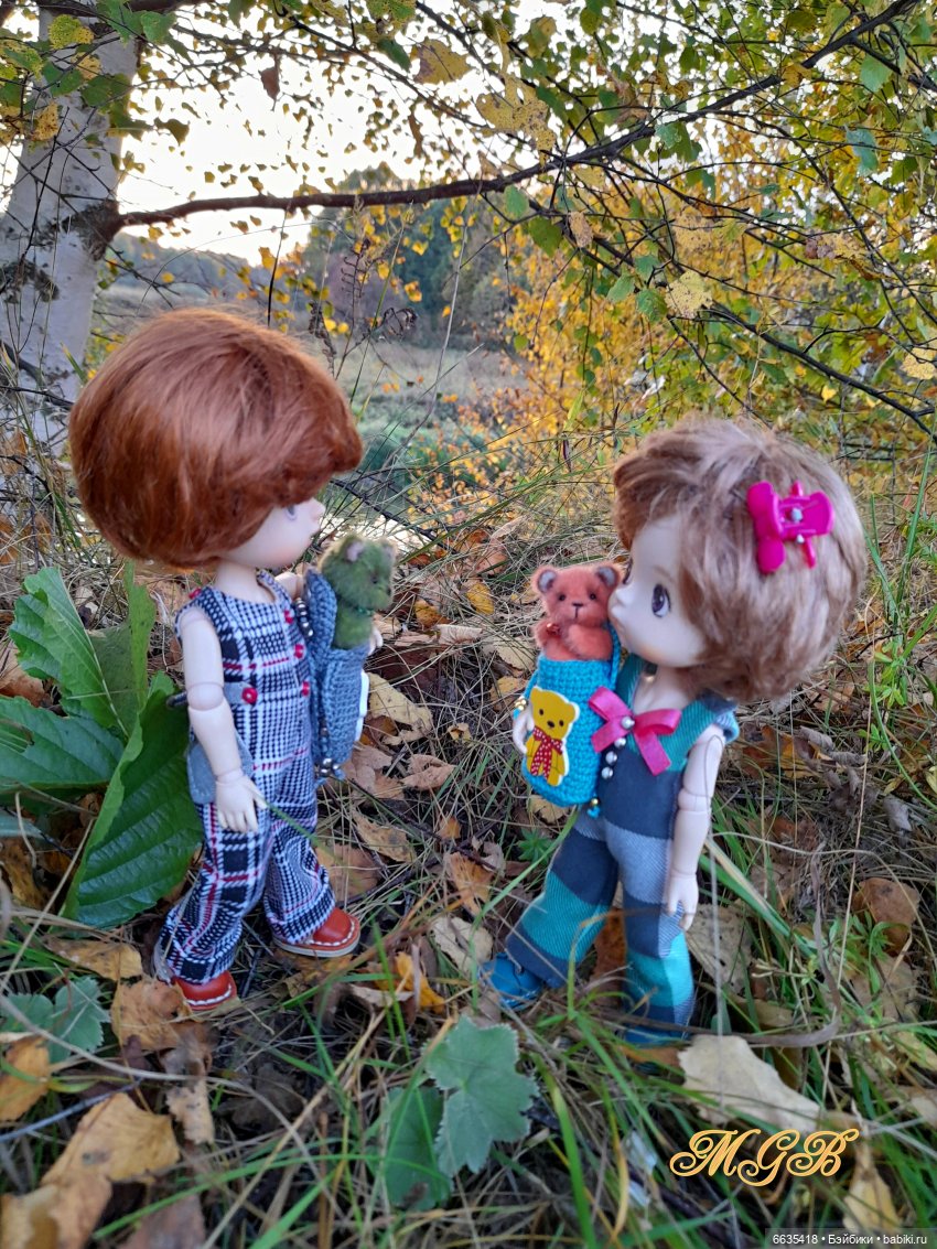 Прогулка в сентябре — Разные шарнирные куклы (не БЖД): редкие