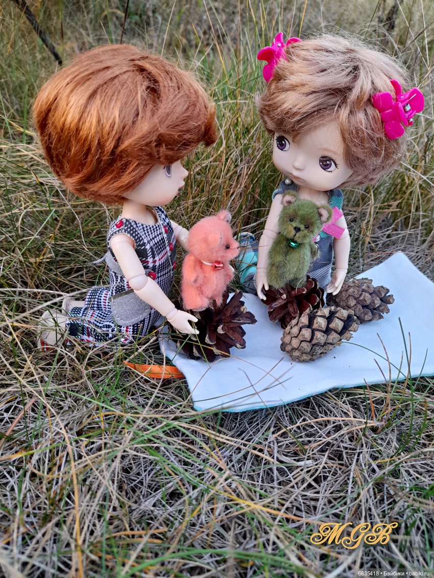 Прогулка в сентябре — Разные шарнирные куклы (не БЖД): редкие
