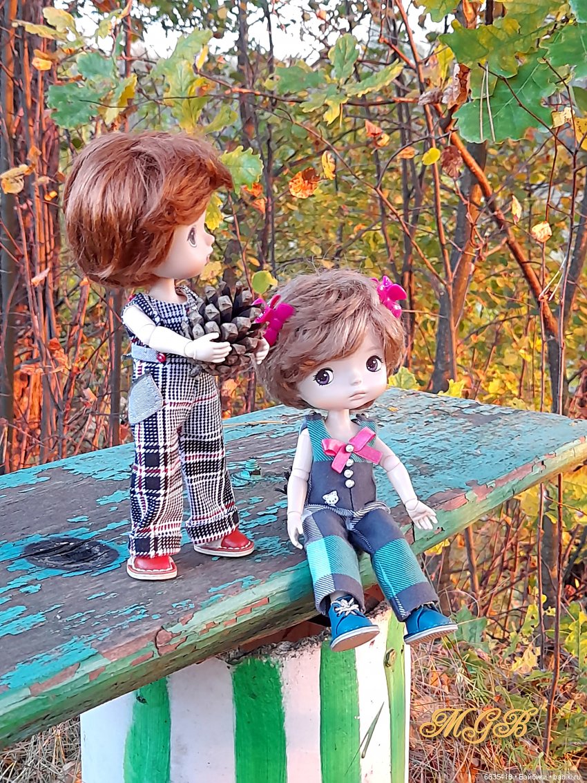 Прогулка в сентябре — Разные шарнирные куклы (не БЖД): редкие