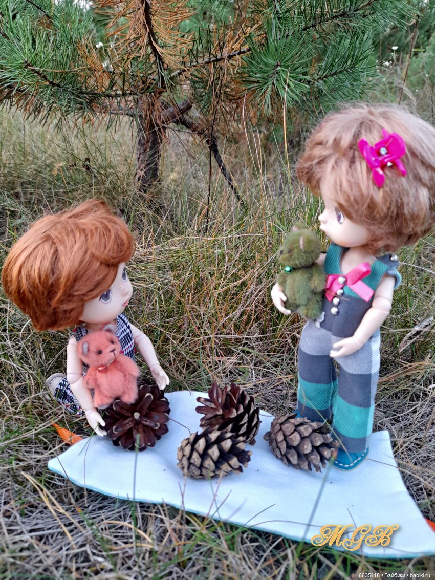 Прогулка в сентябре — Разные шарнирные куклы (не БЖД): редкие