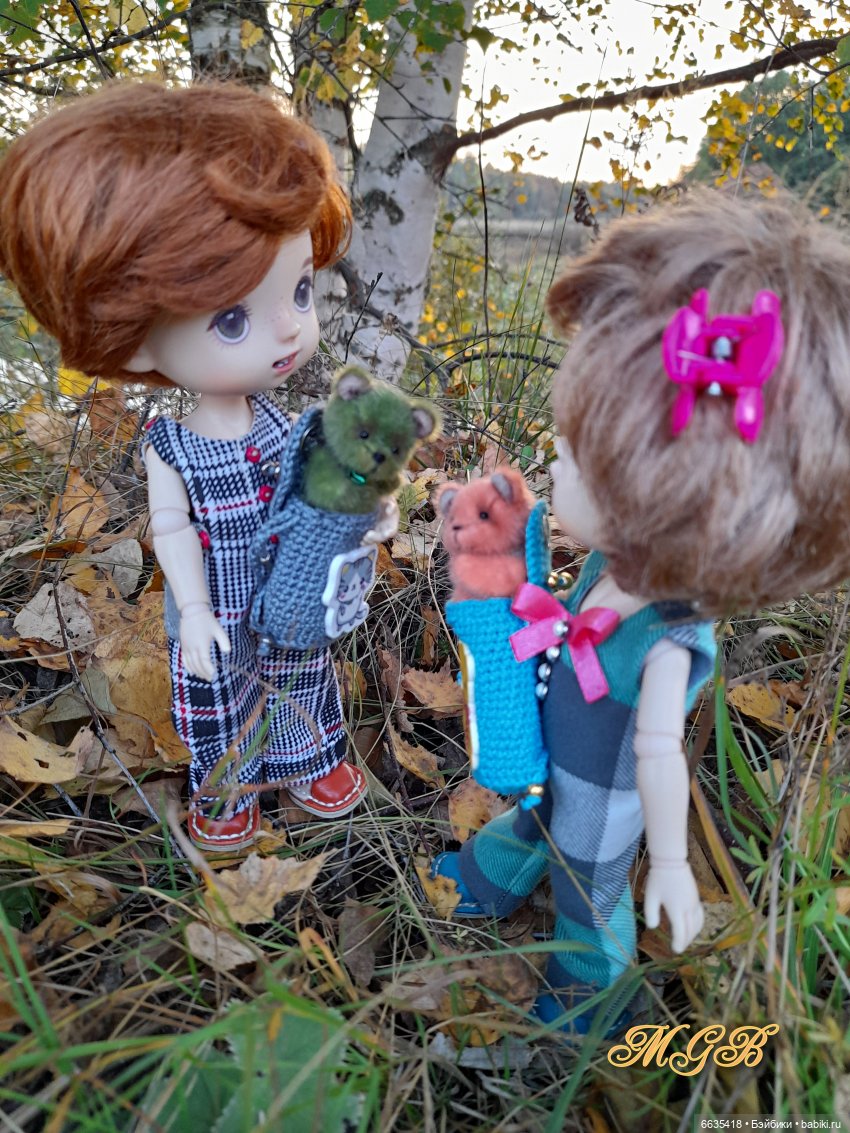 Прогулка в сентябре — Разные шарнирные куклы (не БЖД): редкие