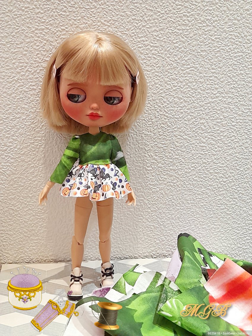 Как и зачем я тестирую выкройки, по которым ещё не отшивала изделия для кукол (фото 4)