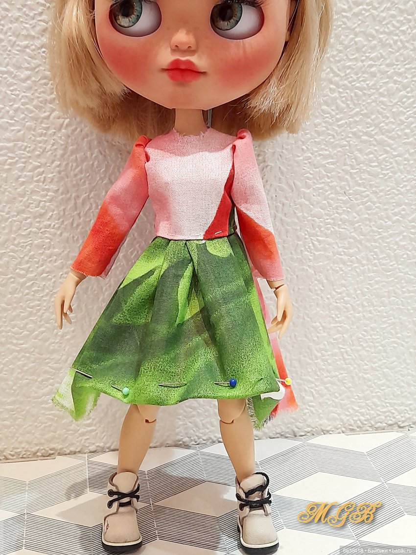 Как и зачем я тестирую выкройки, по которым ещё не отшивала изделия для кукол (фото 10)