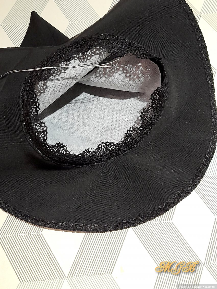 МК «Шьём широкополую остроконечную шляпу» | Бэйбики МК «Шьём широкополую остроконечную шляпу»