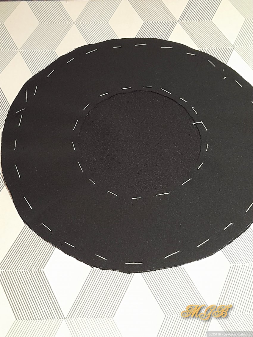 МК «Шьём широкополую остроконечную шляпу» | Бэйбики МК «Шьём широкополую остроконечную шляпу» (фото 9)