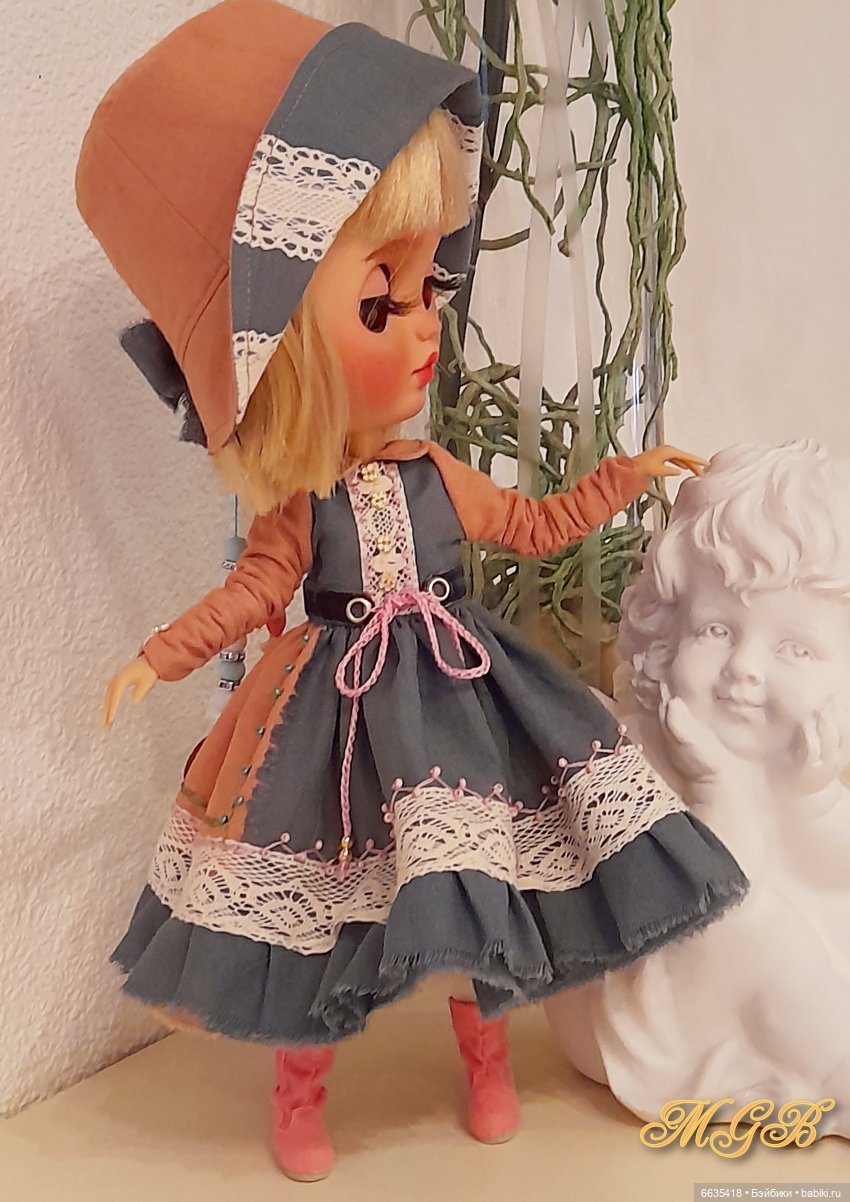 Винтажный стиль в одежде моих кукол | Бэйбики Винтажный стиль в одежде моих кукол