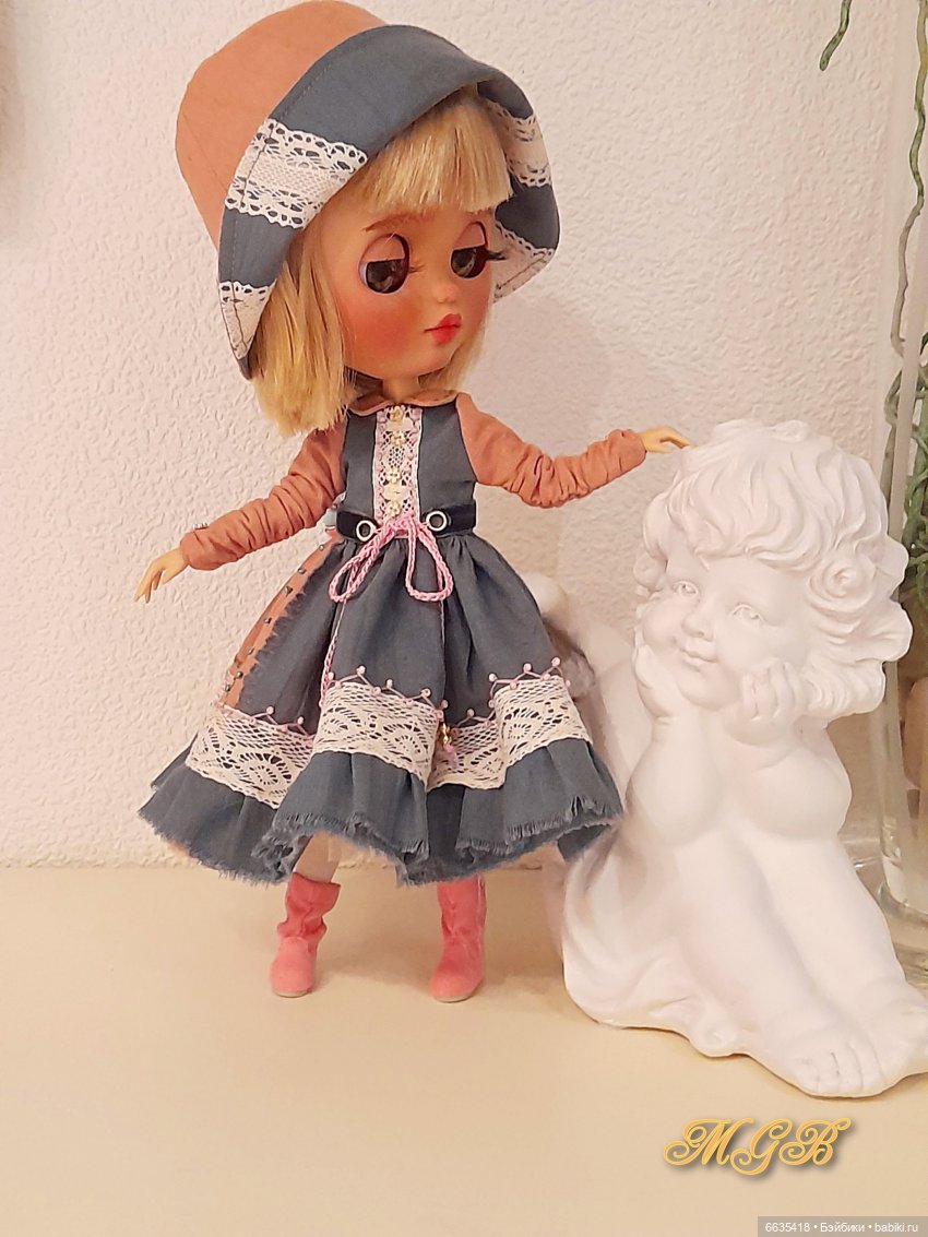 Винтажный стиль в одежде моих кукол | Бэйбики Винтажный стиль в одежде моих кукол