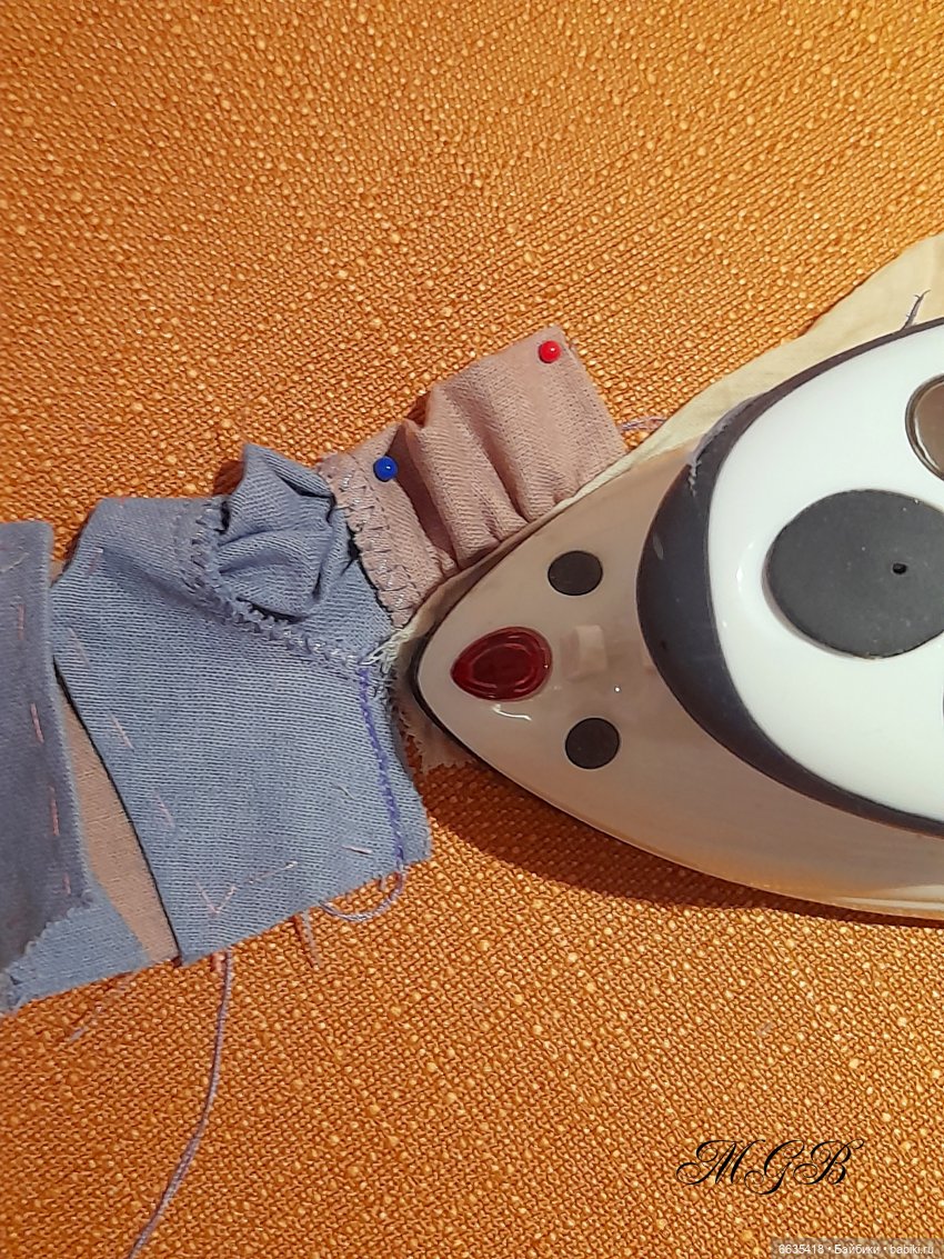 МК «Рукав «гармошка» в одежде для кукол»