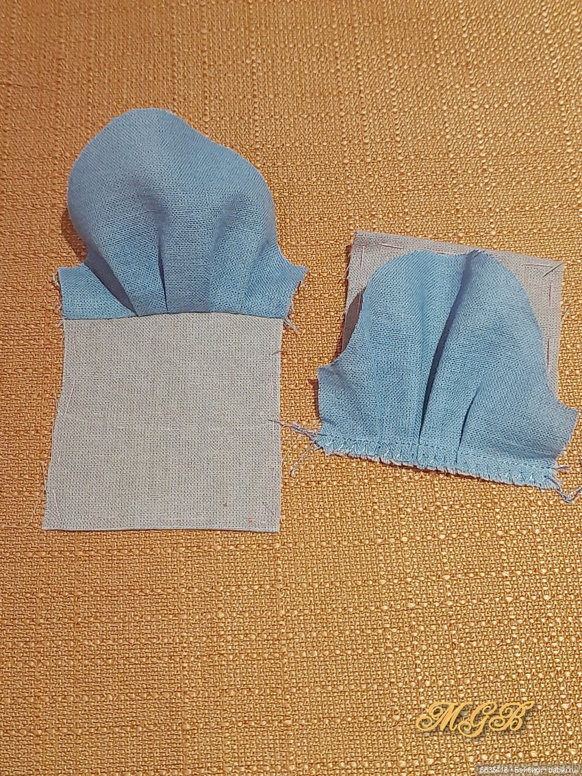 МК «Рукав «гармошка» в одежде для кукол»