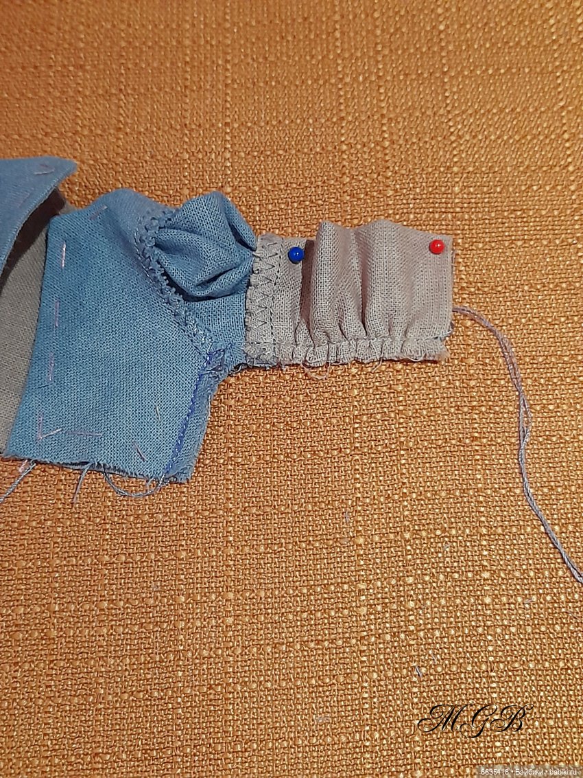 МК «Рукав «гармошка» в одежде для кукол»