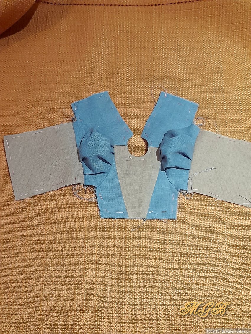 МК «Рукав «гармошка» в одежде для кукол»