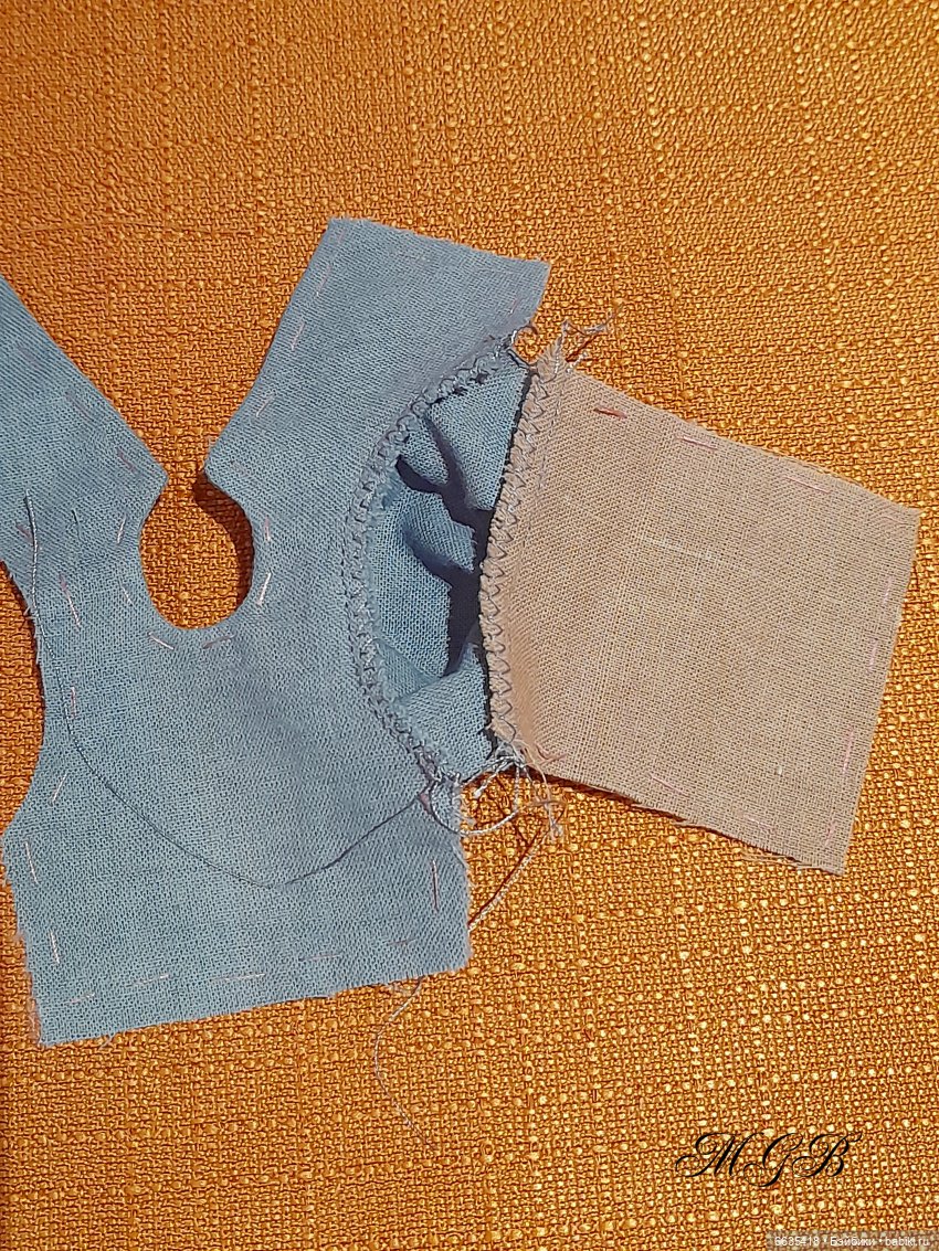 МК «Рукав «гармошка» в одежде для кукол»