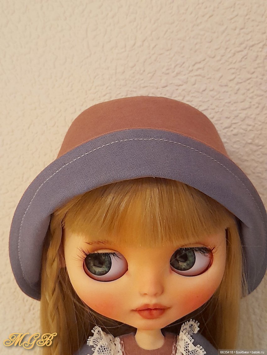 МК «Шляпка с полями для кукол Блайз» (фото 4)