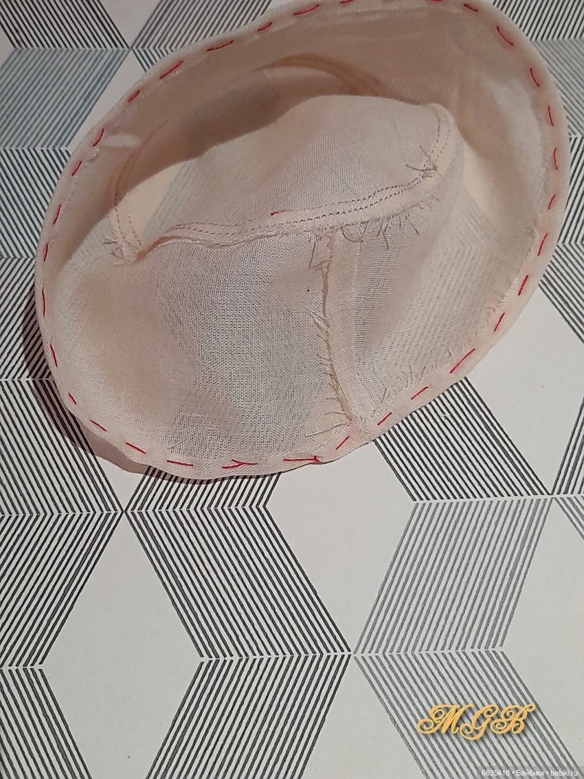 МК «Шляпка с полями для кукол Блайз»