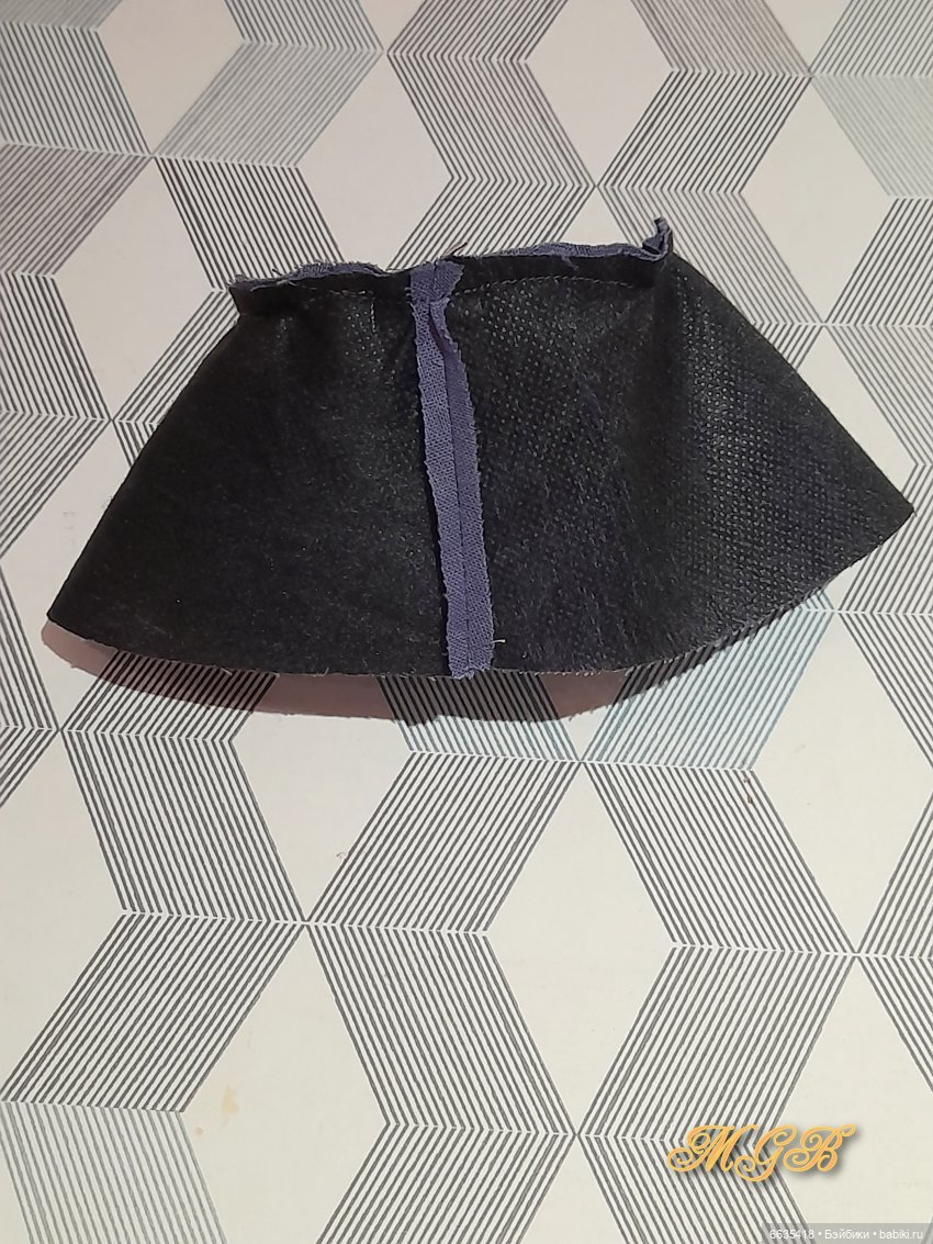 МК «Шляпка с полями для кукол Блайз»