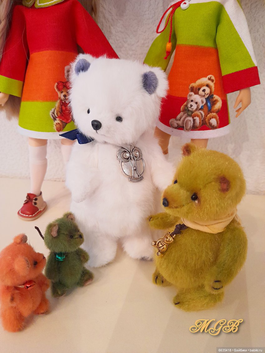 Мишки бывают разные — Одежда и обувь для кукол своими руками: фото