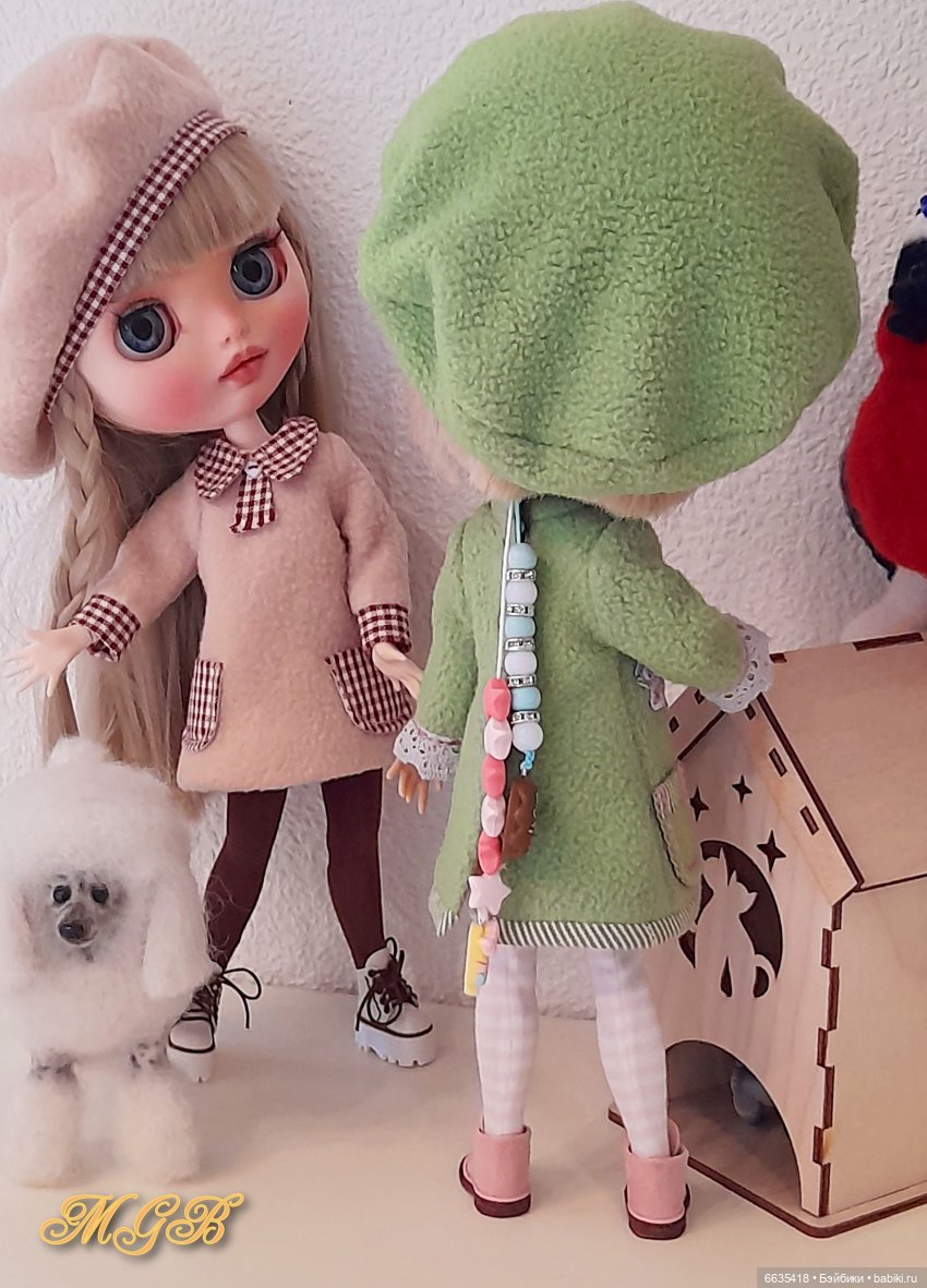Тепло ли вам, девочки — Одежда и обувь для кукол своими руками: фото (фото 5)