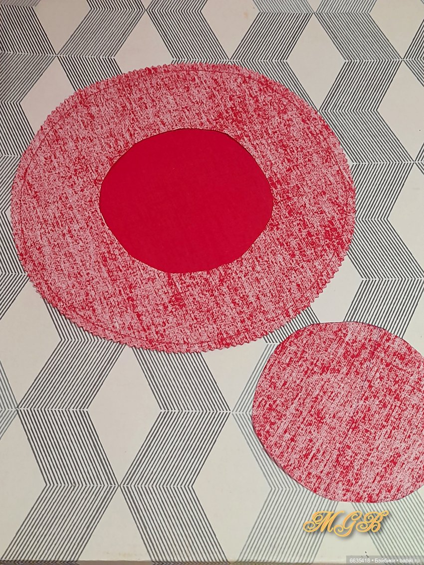 МК «Шьём берет для куклы» (фото 9)