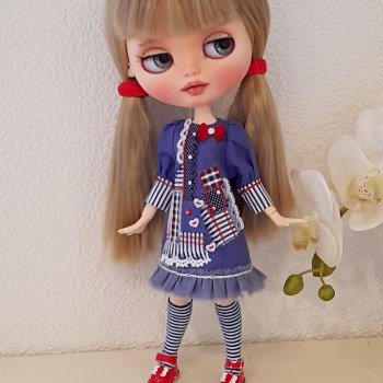 Платьица синего цвета