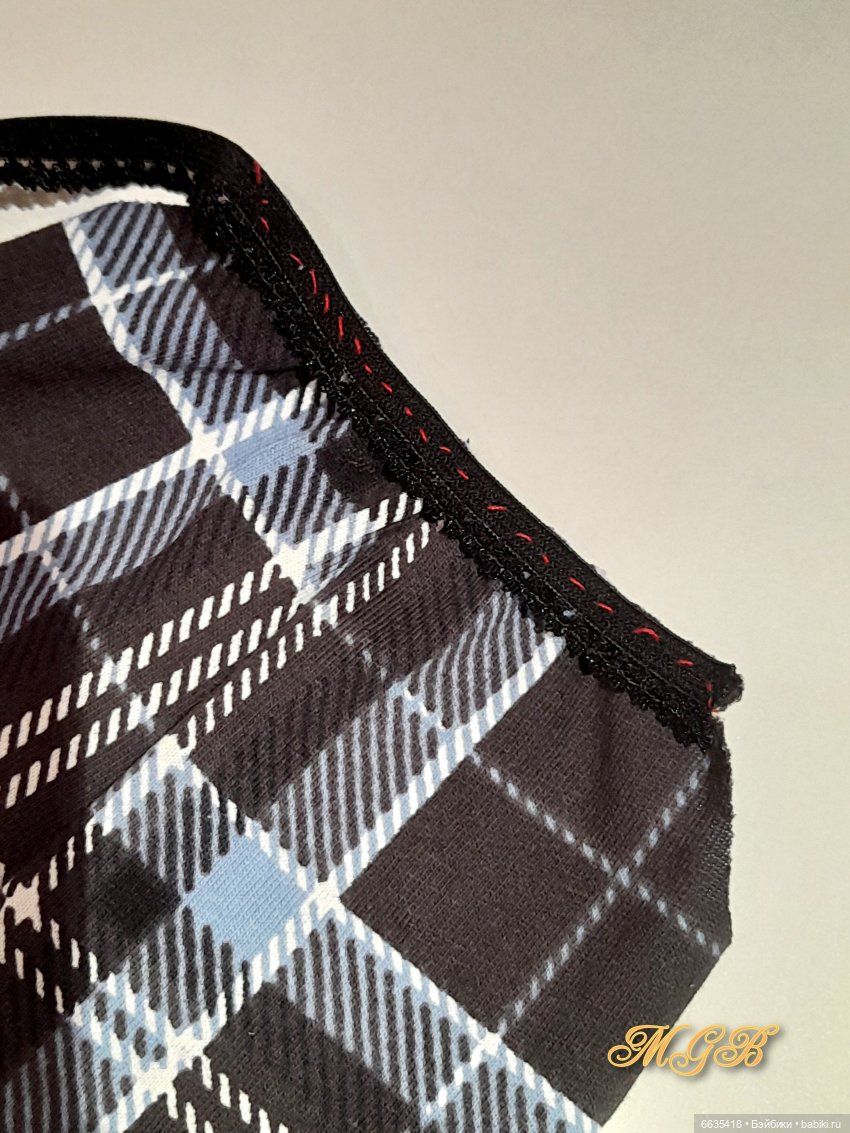 МК «Упрощённый вариант пошива брючек для кукол» (фото 7)