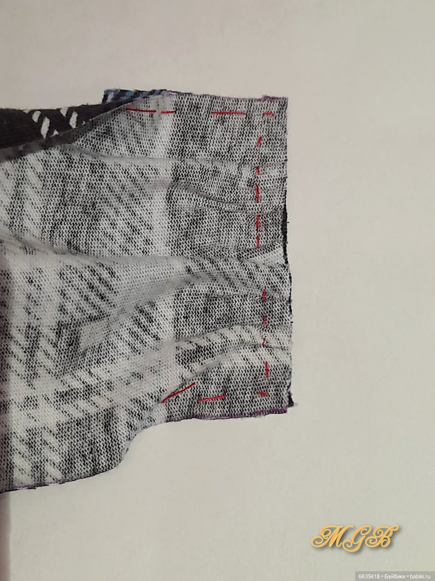 МК «Упрощённый вариант пошива брючек для кукол»