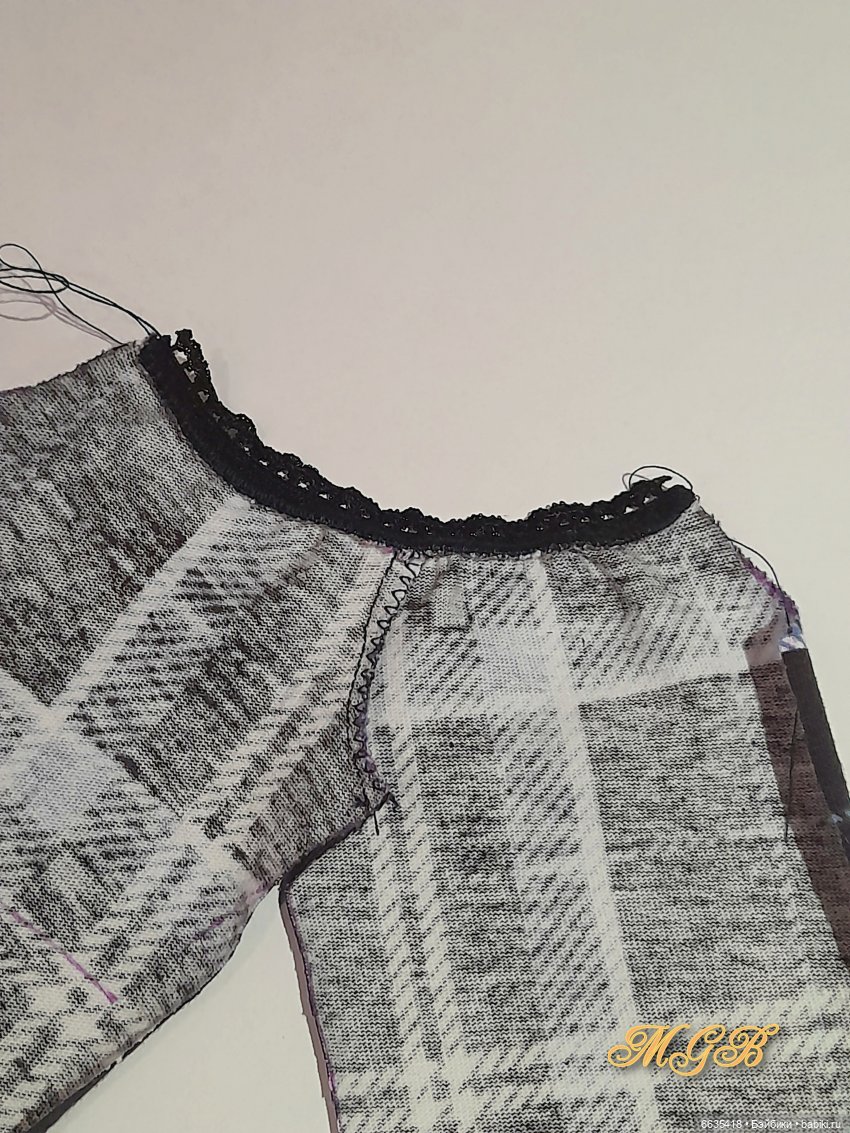 МК «Упрощённый вариант пошива брючек для кукол»