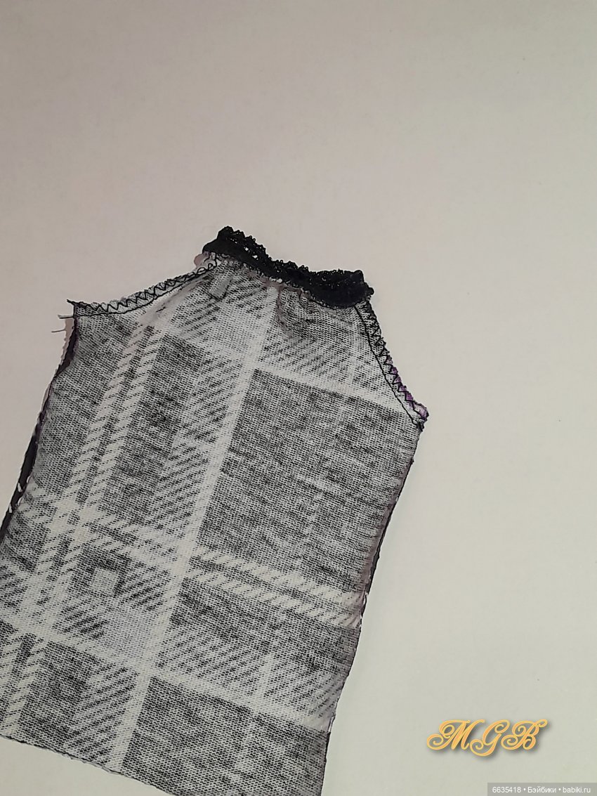 МК «Упрощённый вариант пошива брючек для кукол»