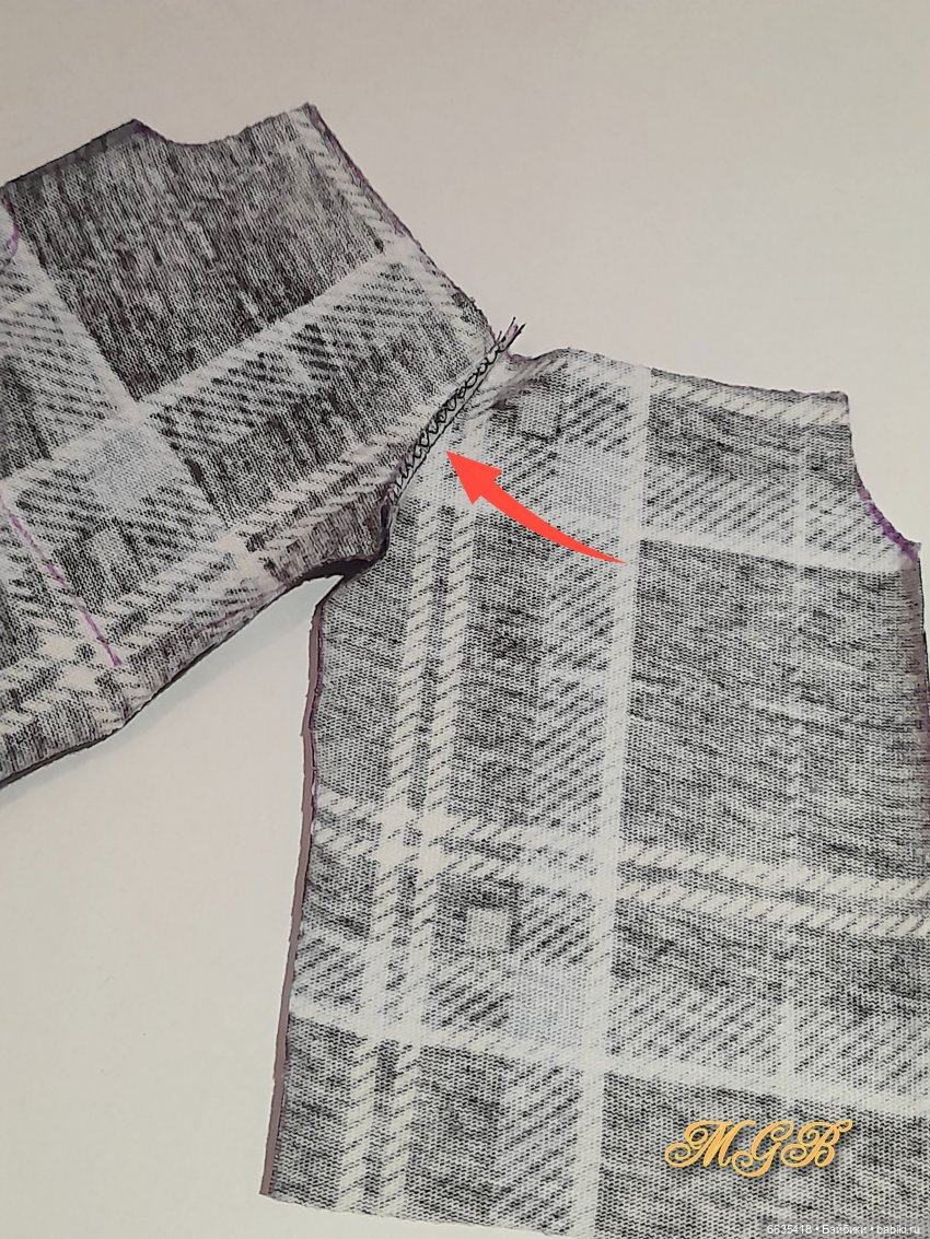 МК «Упрощённый вариант пошива брючек для кукол» (фото 6)