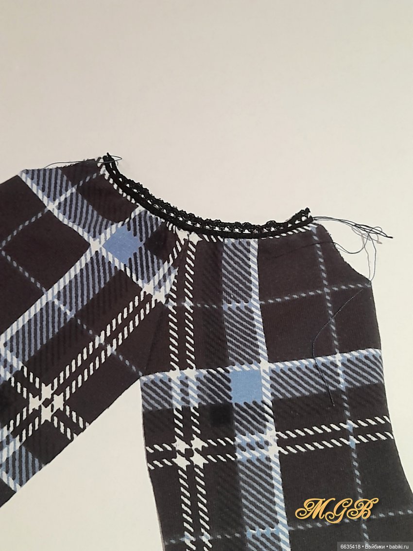 МК «Упрощённый вариант пошива брючек для кукол» (фото 10)