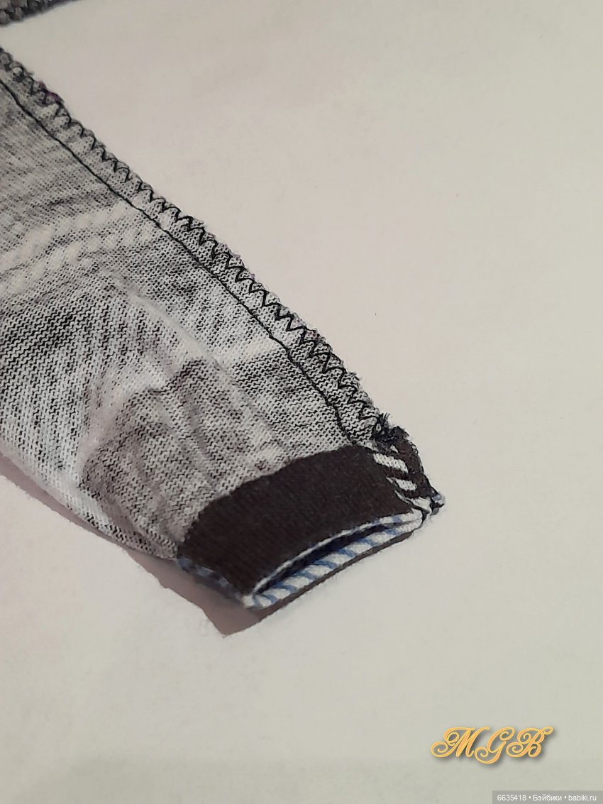 МК «Упрощённый вариант пошива брючек для кукол»